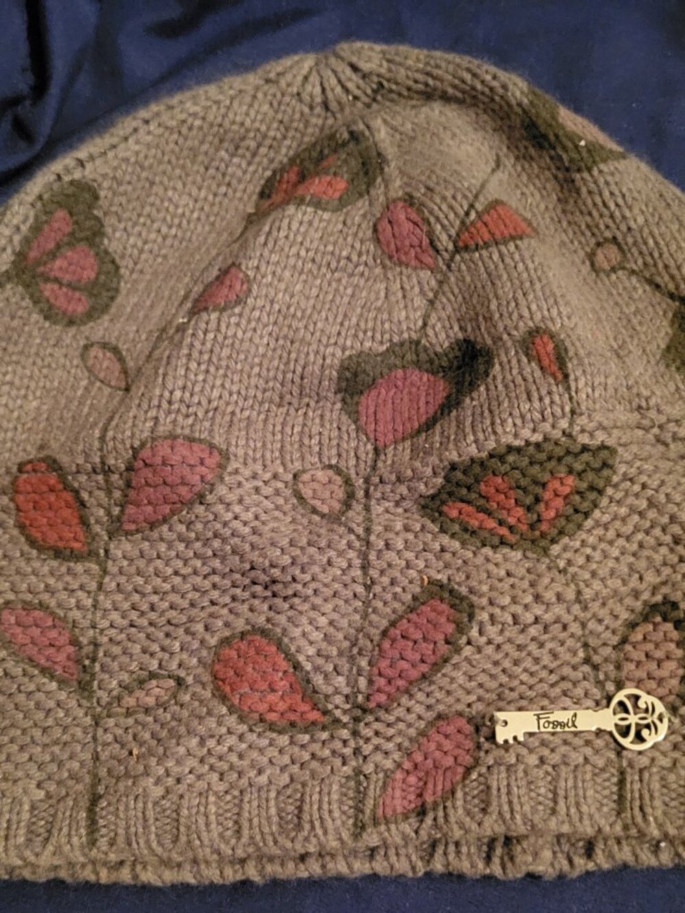 Fossil Key-Per Knit Cap